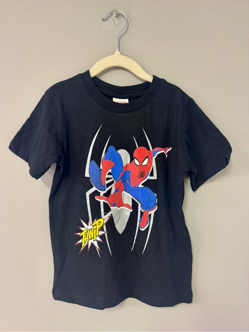 Marvel Spider-Man Tee in Black, Red & Blue